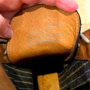 Men’s boots black, size 10